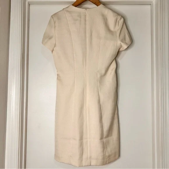 H&M Cream Mini Dress with Short Sleeves - Size XS - Picture 3 of 10